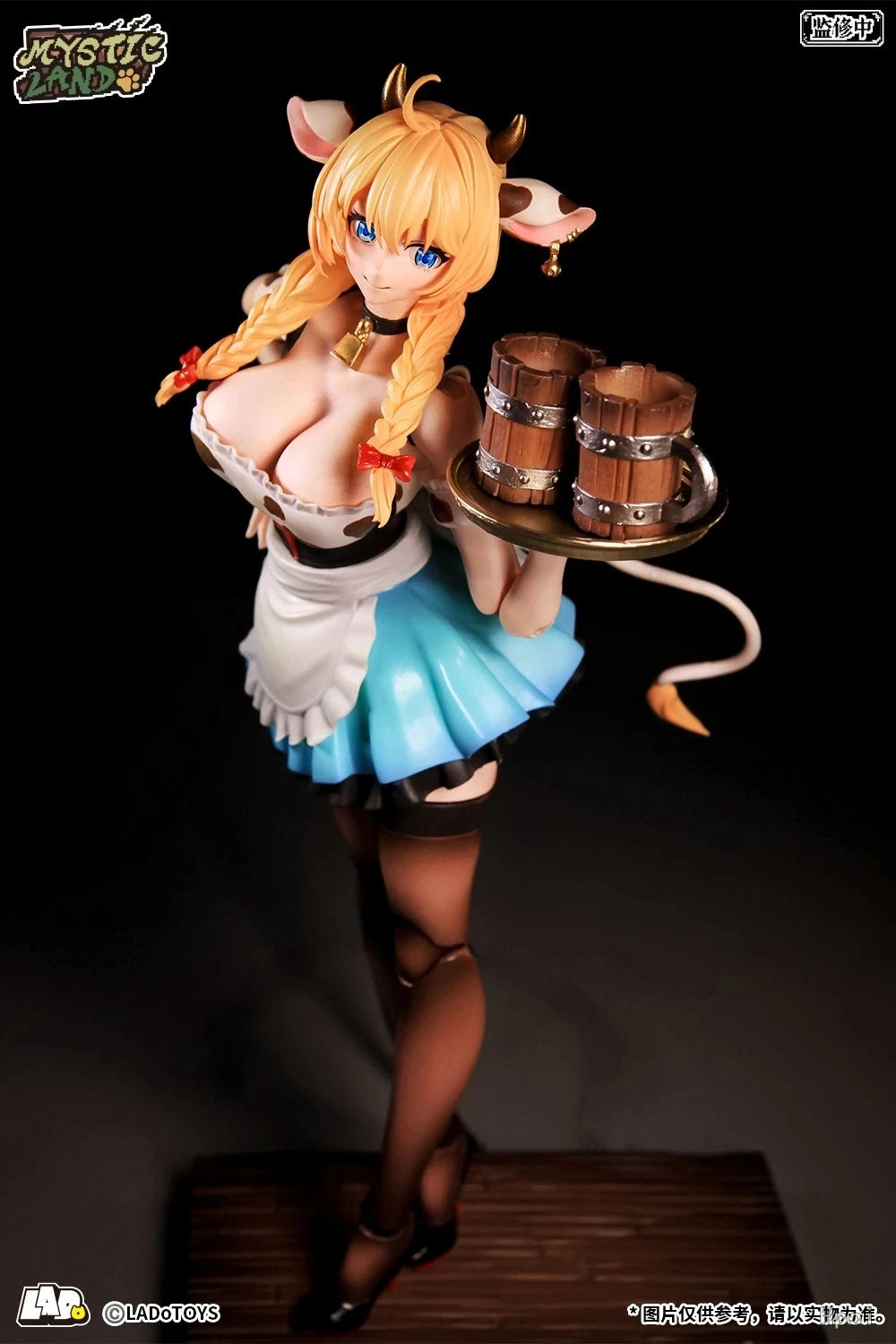 LadoToys Anime Figure Mystic Land Daisy Torres Beer Cow Girl One Twelfth Scale Pvc Collectible Model For Adult Collection Decor