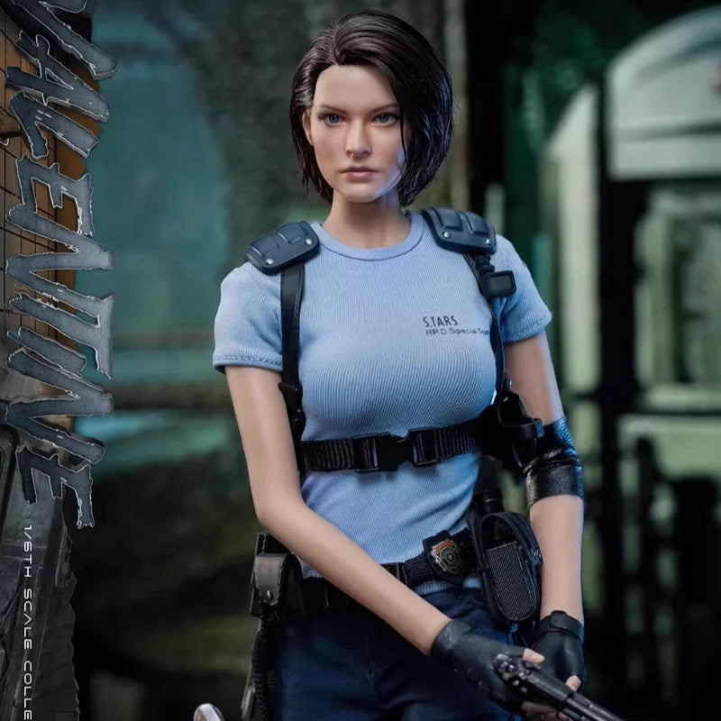 In Stock Jill Valentine 1/6 Scale Articulated Action Figure Resident Evil No Fs069 Collectible Ornament With Accessories Gift