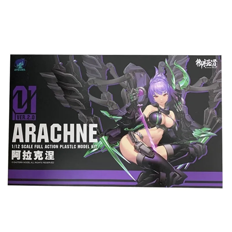 Eastern Model Genuine Mobile Suit Girl Action Figure 1/12 Arachne Collection Model Anime Action Figure Toys for Children