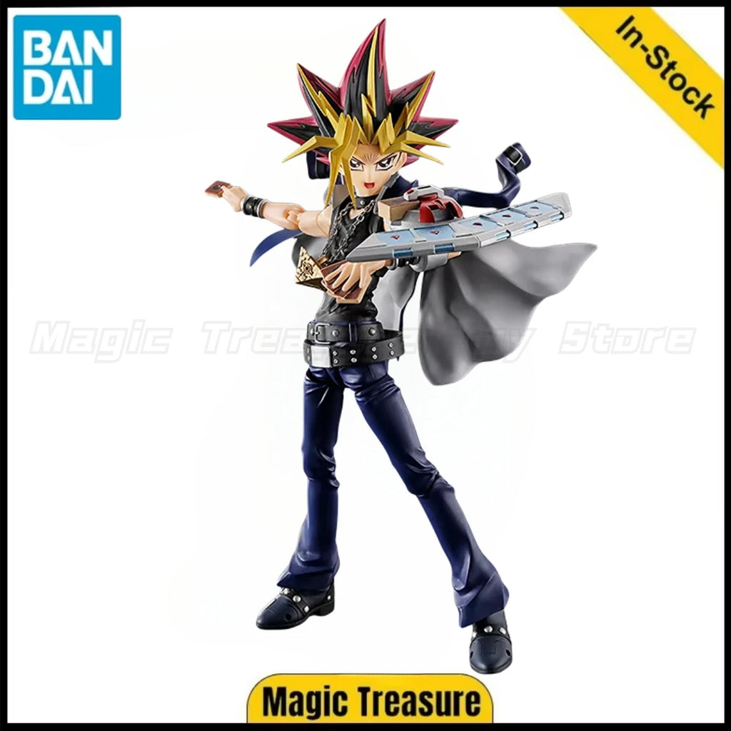 【In stock 】Original BANDAI SPIRITS S.H.Figuarts Yu-Gi-Oh! Yami Yugi  Action-figure  Anime