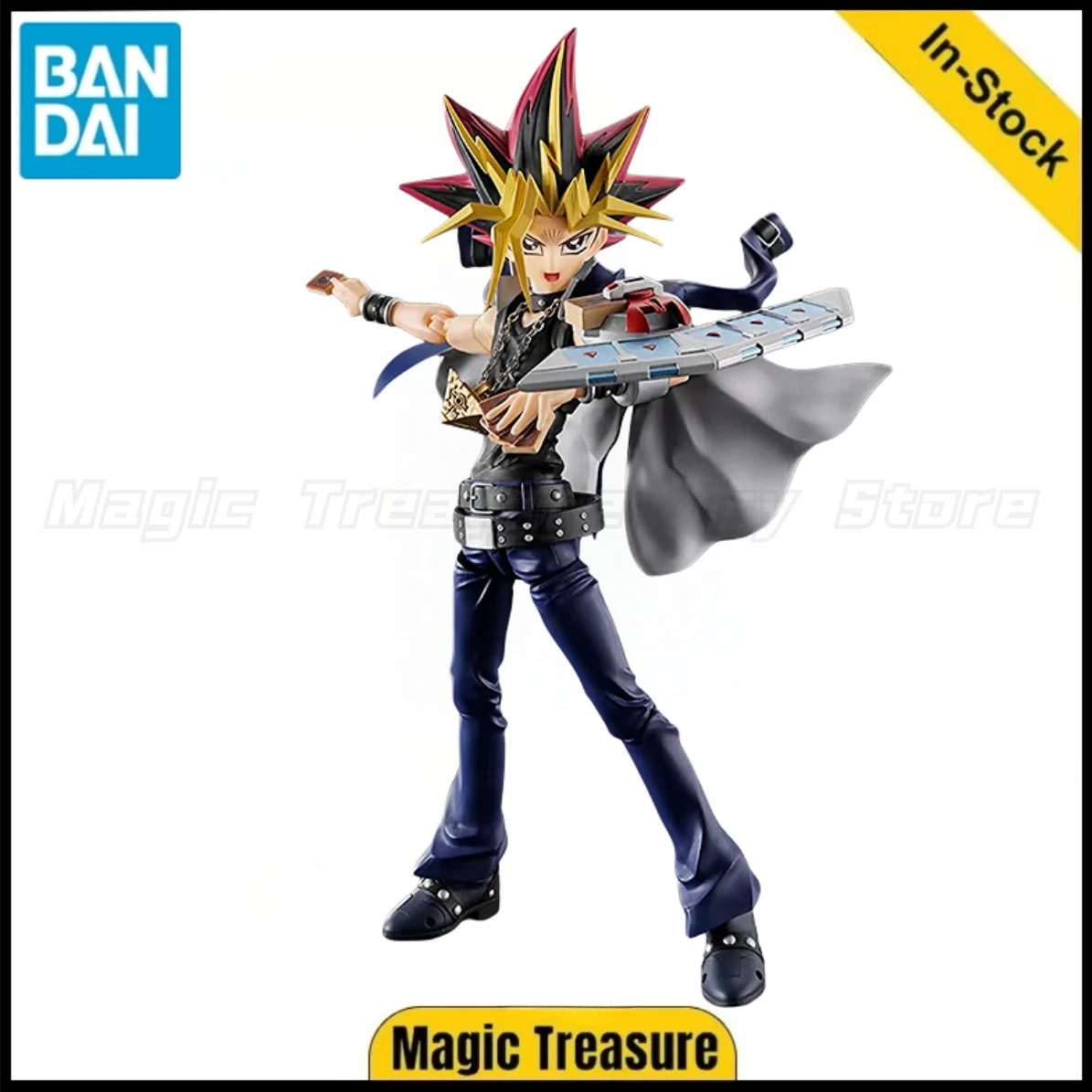 【In stock 】Original BANDAI SPIRITS S.H.Figuarts Yu-Gi-Oh! Yami Yugi  Action-figure  Anime