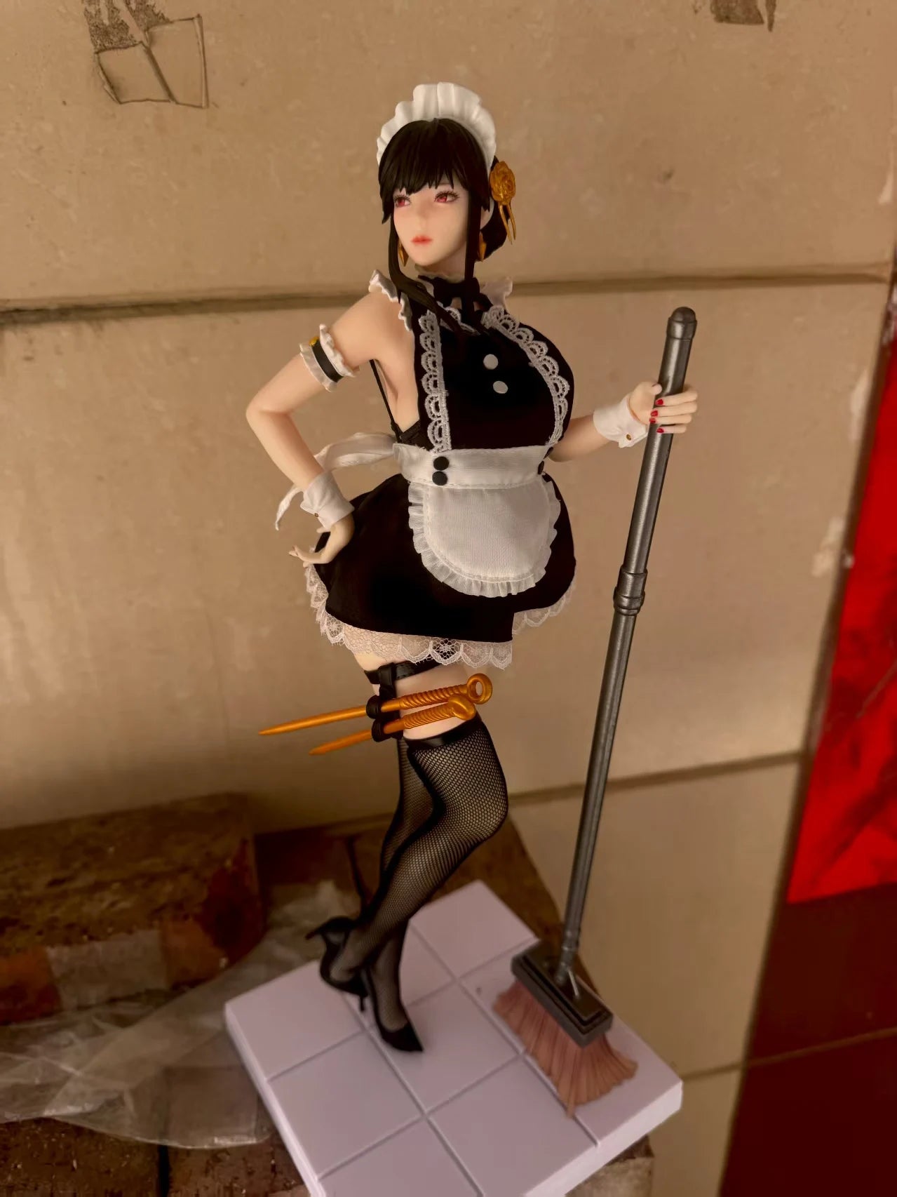 Spy × Family Yor Forger Maid Ver Chiyan Studio Girl Toy Japanese Anime Figures PVC Action Figure Toy Game Collectible Model Doll