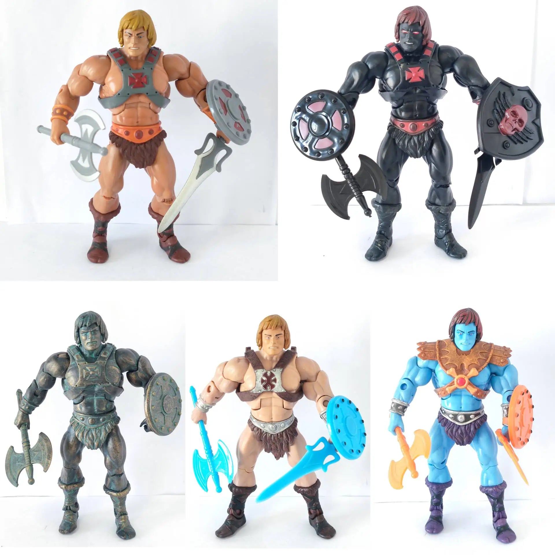 He-man Master of the Universe Classics Heman & Faker Anti Eternia Bronze 6" Loose Action Figure