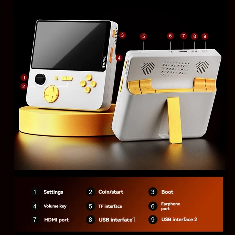 Handheld Video Game Console 32G 10000 Games 5Inch HD Retro Game Console 6000Mah Support 13 Emulators