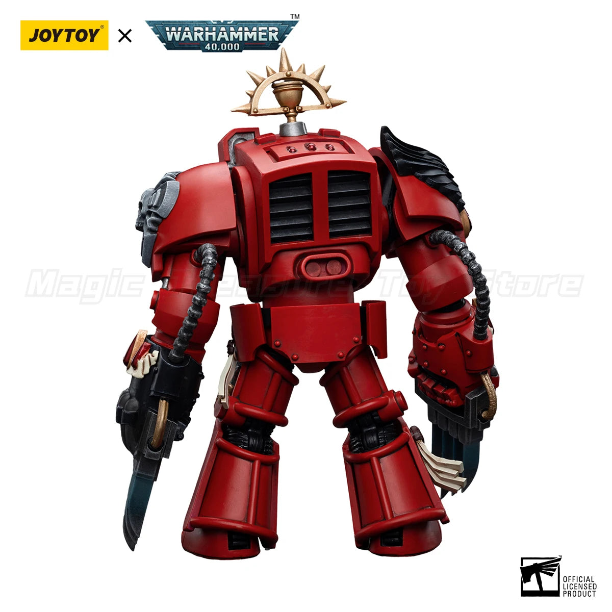 【In Stock】JOYTOY 1/18 Action Figure Warhammer 40K Blood Angels Assault Terminators Brother Tyborel Model Toy