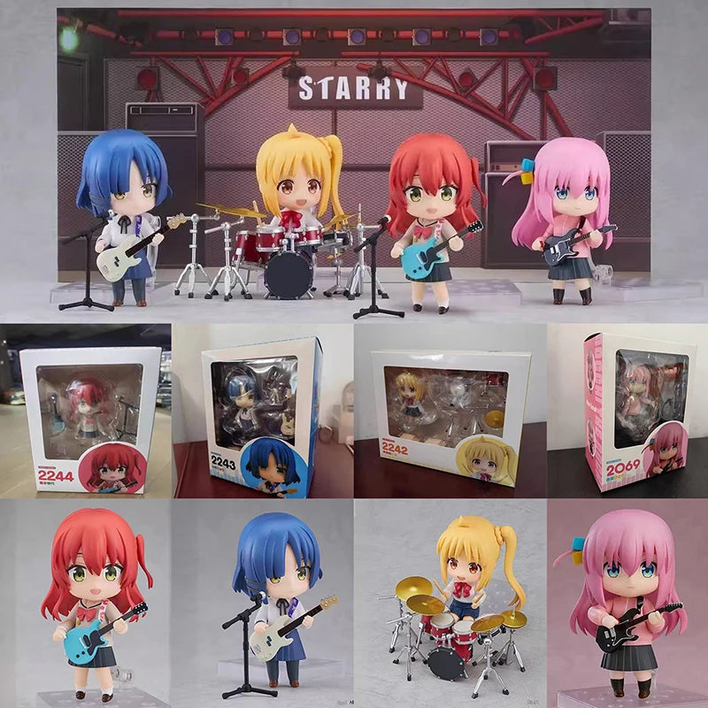 #2069 Bocchi The Rock! Hitori Goto Anime Girl Ijichi Nijika Yamada Ryo Kita Ikuyo Figures Kawaii Collection Model Toy Doll Gift