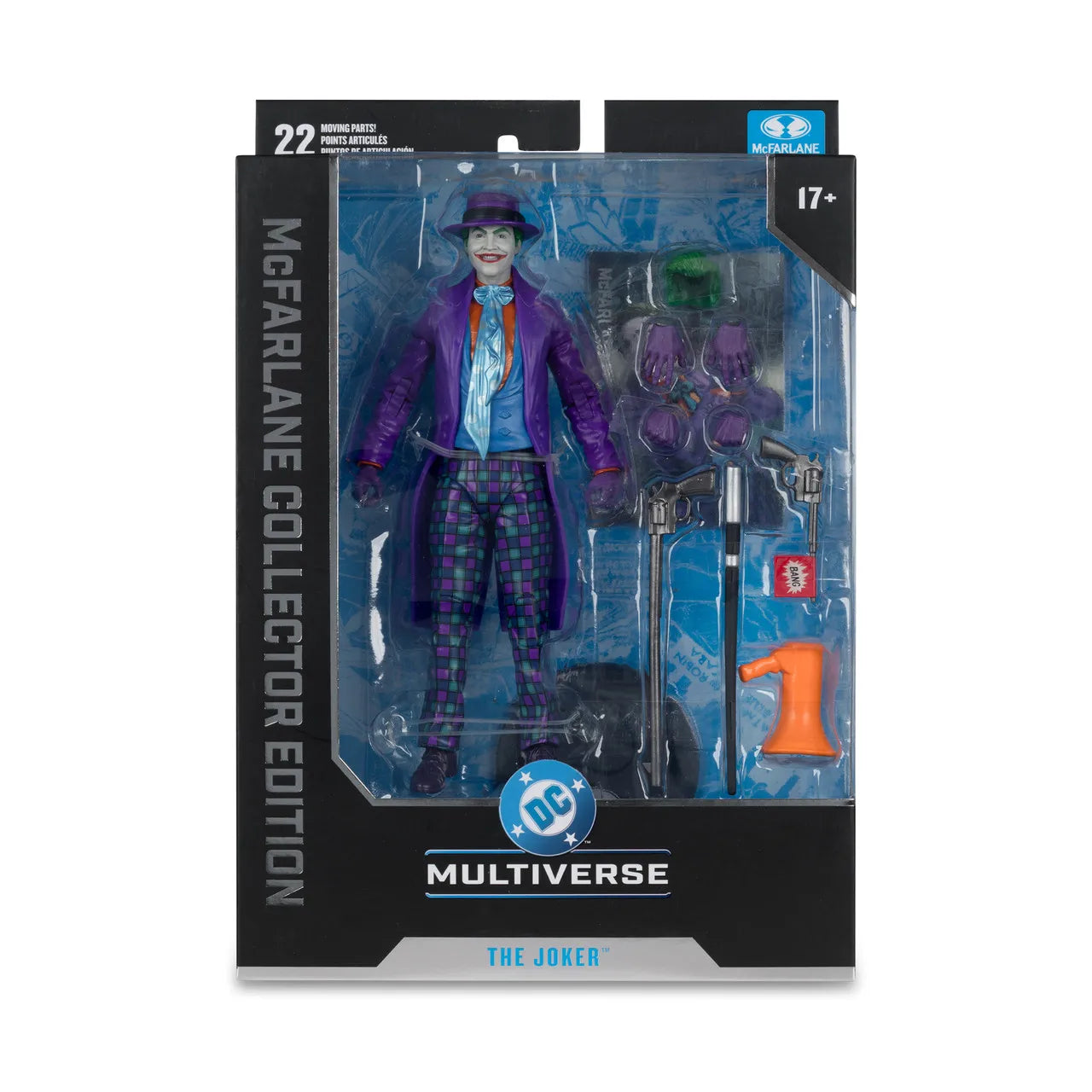 McFarlane Toys Collector Edition 7in #57 Jack Nicholson 1989 The Joker 18cm Action Figure ﻿Garage Kit DC Multiverse Model Doll