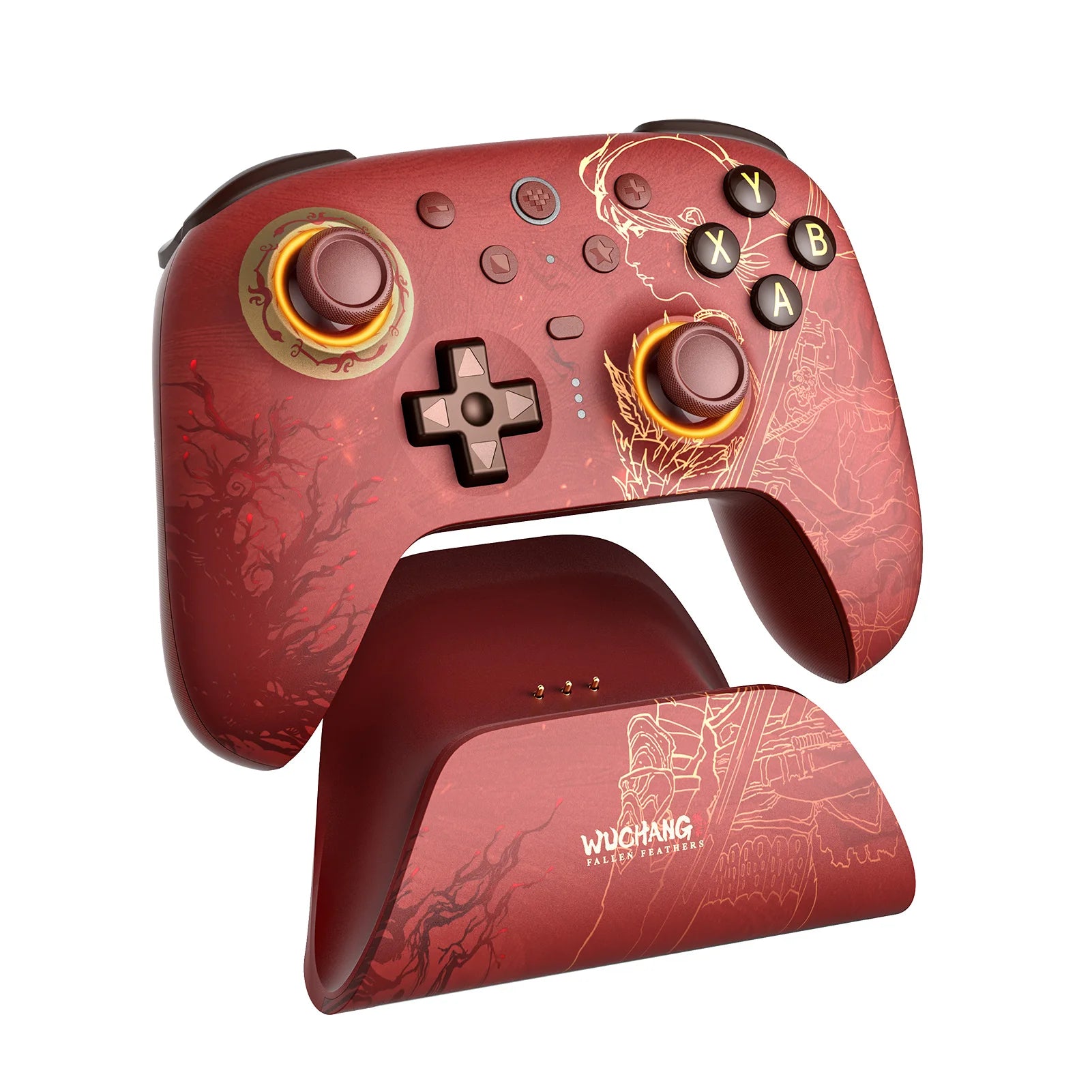 8BitDo Ultimate 2 WUCHANG, TMR Joystick & Hall Effect Triggers Controller with Charging Dock for PC, Windows 10, 11, Android
