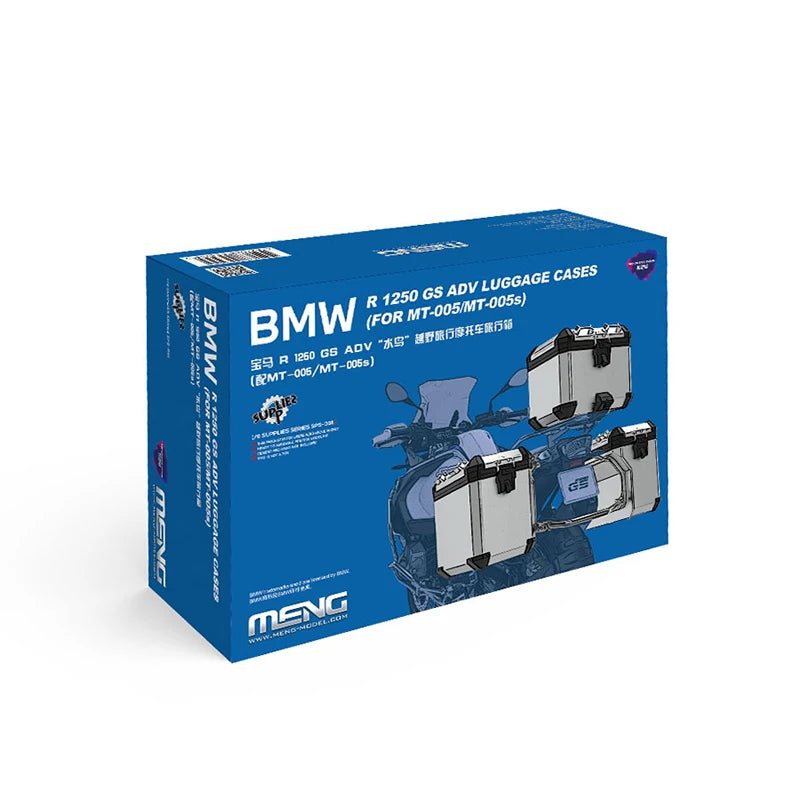1/9 Meng Bmw R 1250 Gs Adv Waterbird Off-Road Travel Motorcycle Mt-005s Assemble Figure Model Collectible Children Birthday Gift