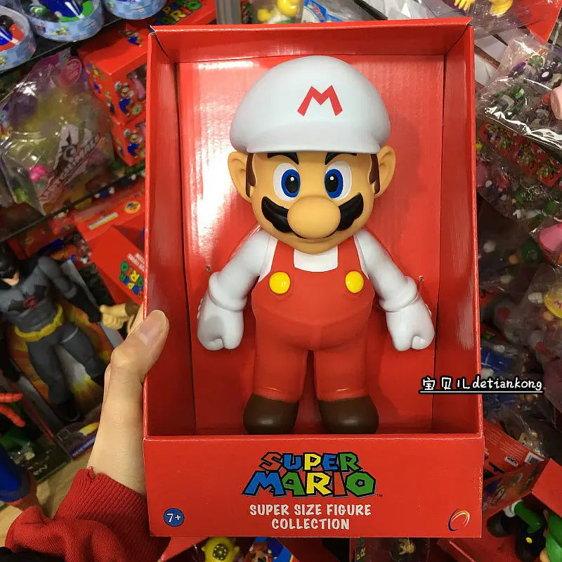 Neu Anime Große Größe Bowser Figuren PVC Bros Hut Kann Nehmen Off Spielzeug modell Für kinder