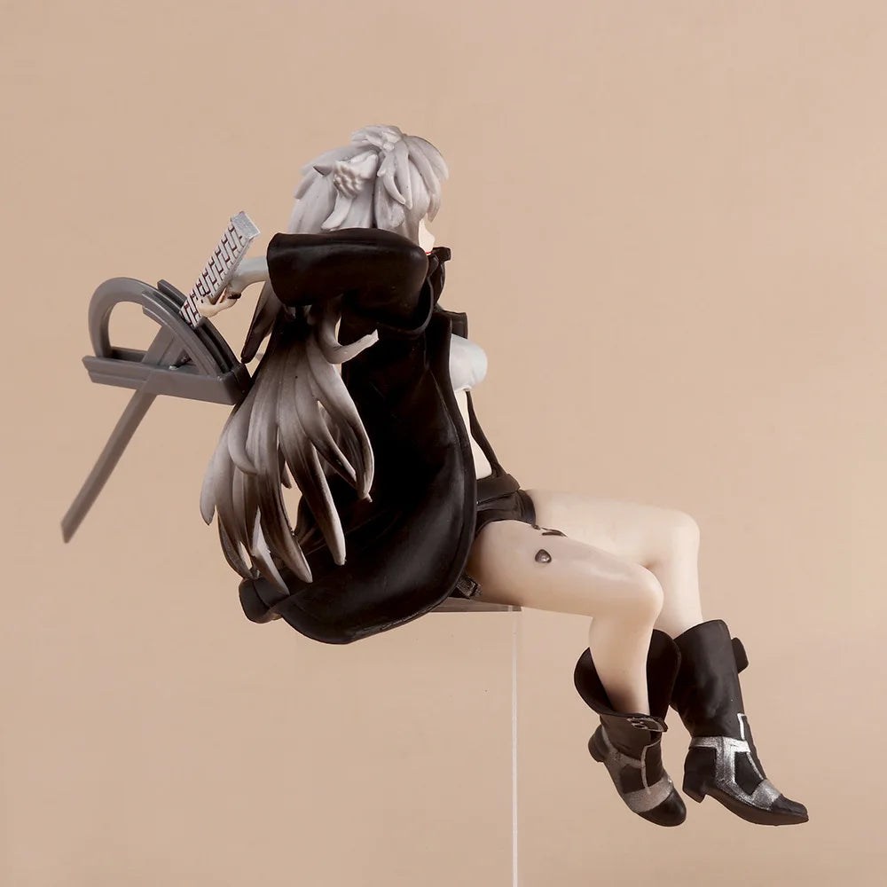 Arknights Anime Figur 13cm Lappland Sitzhaltung Action Figur Modell PVC Kawaii Erwachsene Sammlung Statue Geschenke