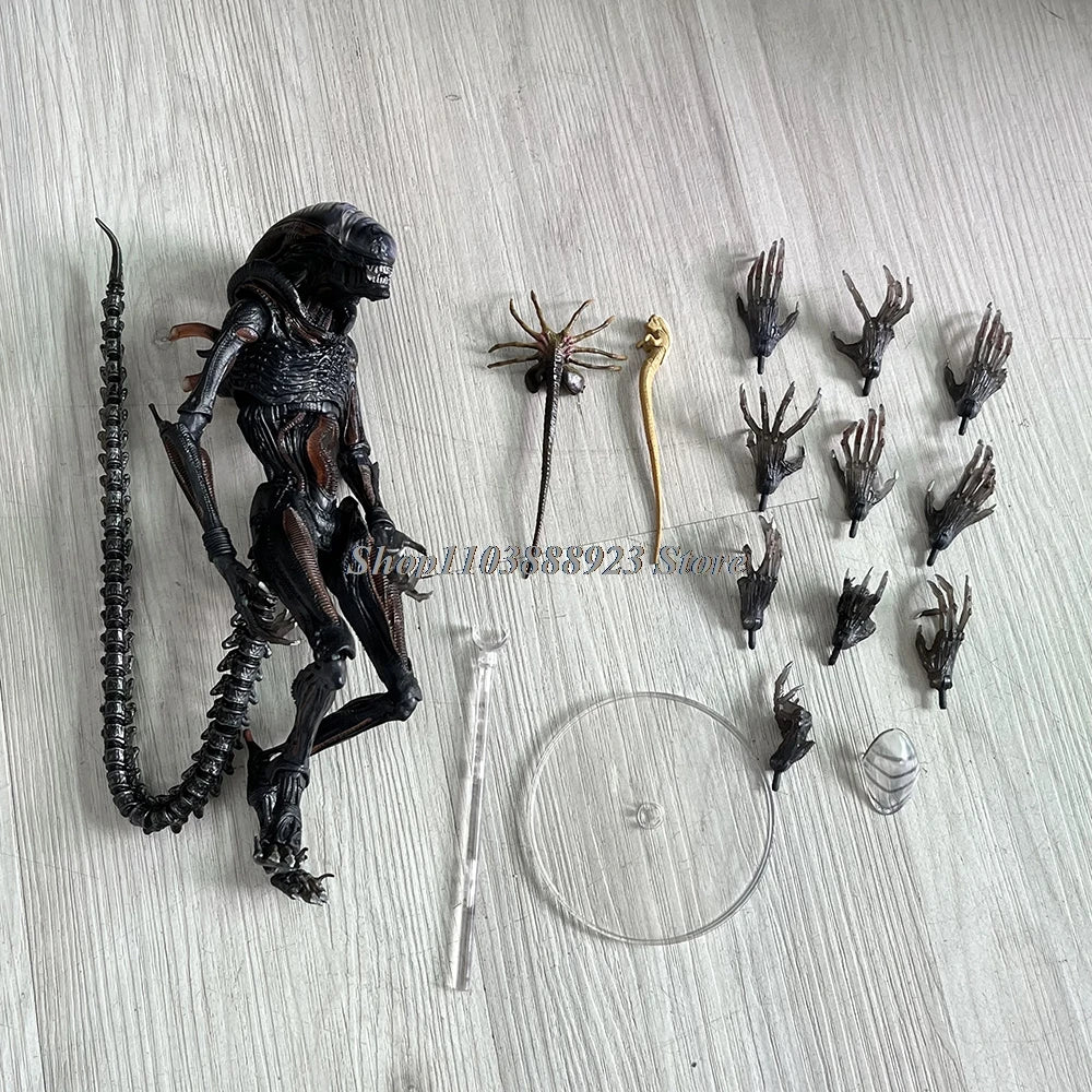 Neca Alien Romulus Figure Alien Accessories Kit Anime Action Figure Horror Model Doll Toy Christmas Birthday Gift