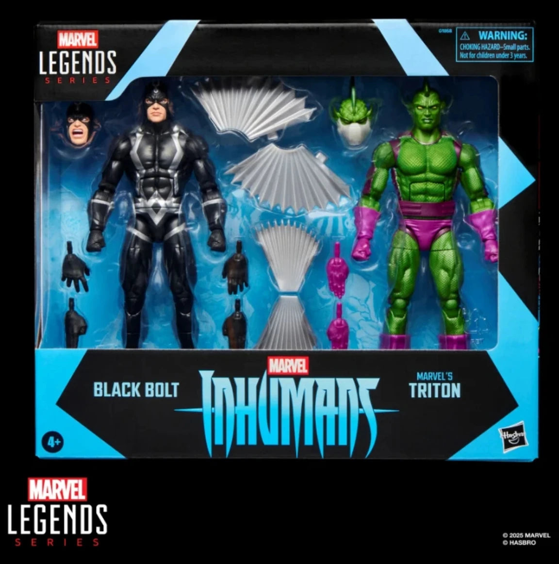 New Original Hasbro Marvel Legends Series BLACK BOLT MARVEL'S TRITON Action Figure Toys Gifts Model