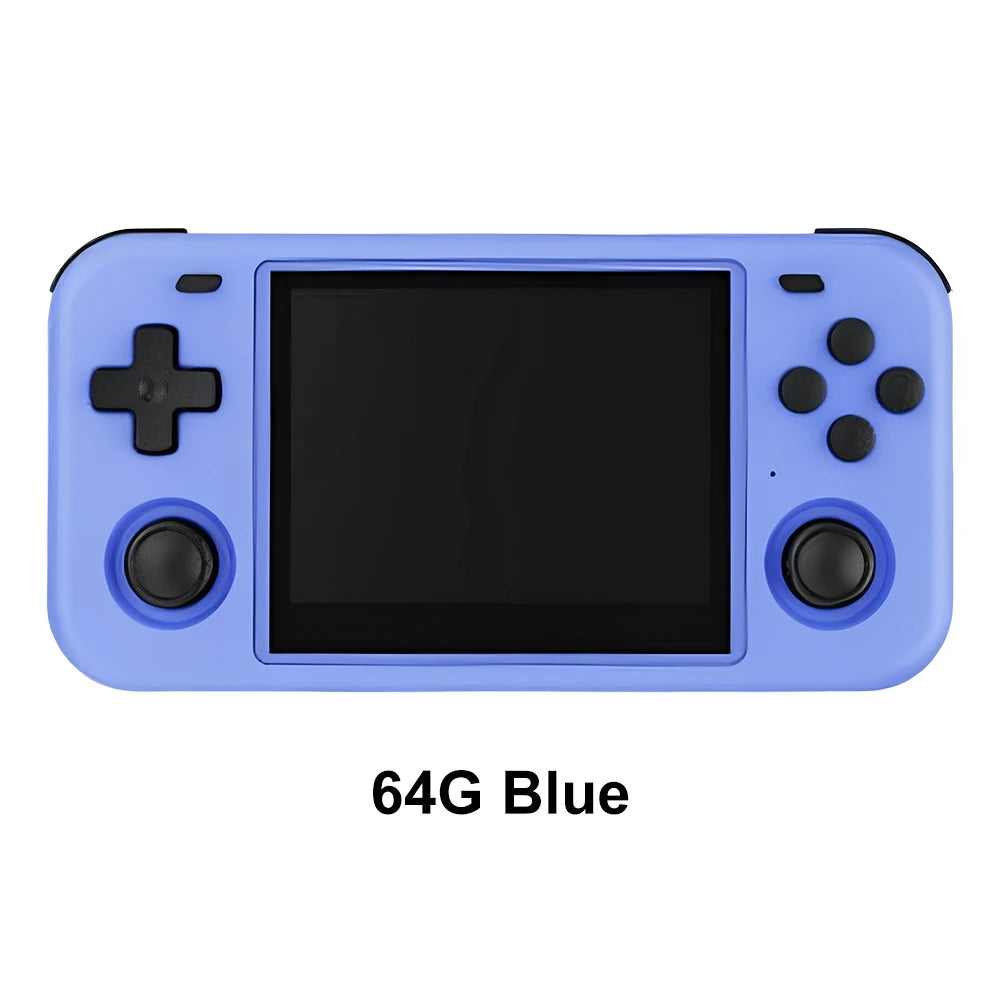 O30S Retro Handheld Game Console Linux System 3.5 Inch IPS Screen Portable Pocket Video Player Open Source for Kids Adults