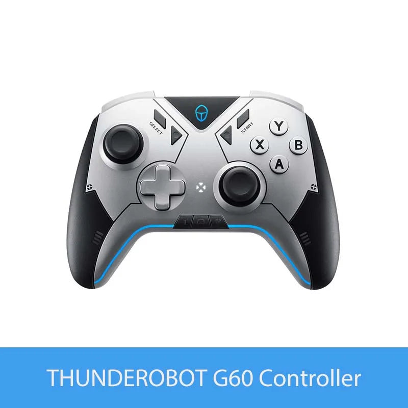 ThuneRobot G60 Wireless Gamepad Controller Hall Effect ALPS Esports Joystick 860mAh Suitable for FPS Shooting Games,Racing Games