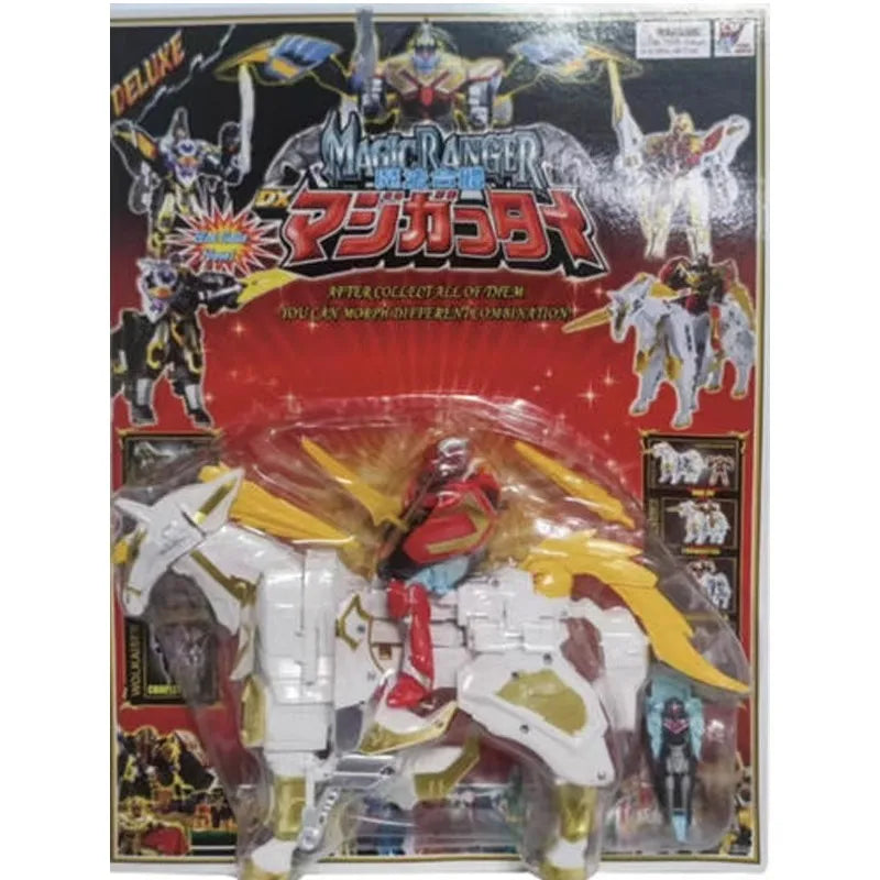 Mahou Sentai Magiranger Anime Figure Mahou Sentai Magiranger Ninja Sentai Kakuranger Action Figures Limited Model Toy Kids Gifts