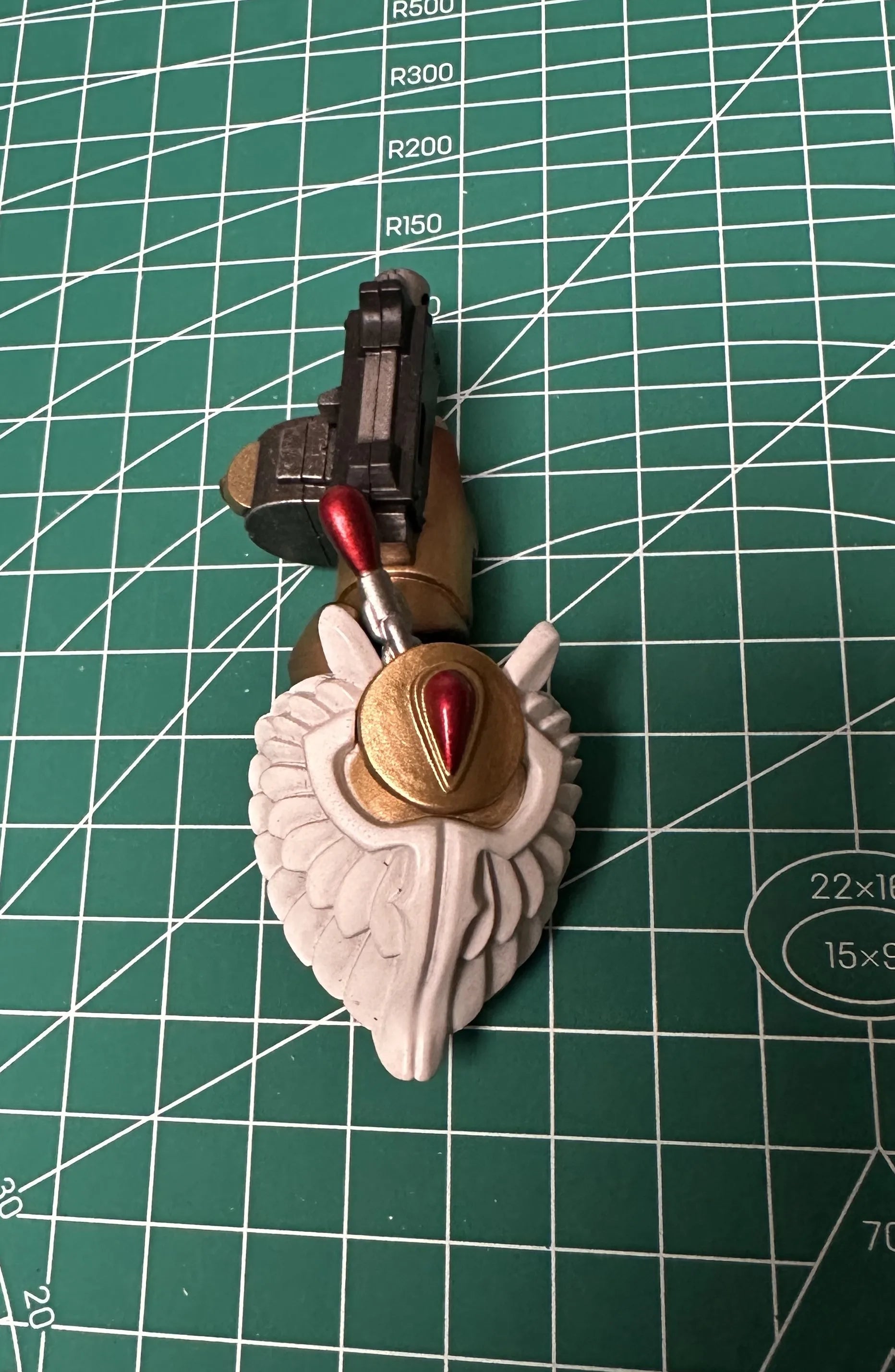 [IN STOCK] JOYTOY Warhammer 40k 1/18 Action Figures Blood Angels Sanguinary Guard Sanguinary Ancient Model Toy Boy Gifts