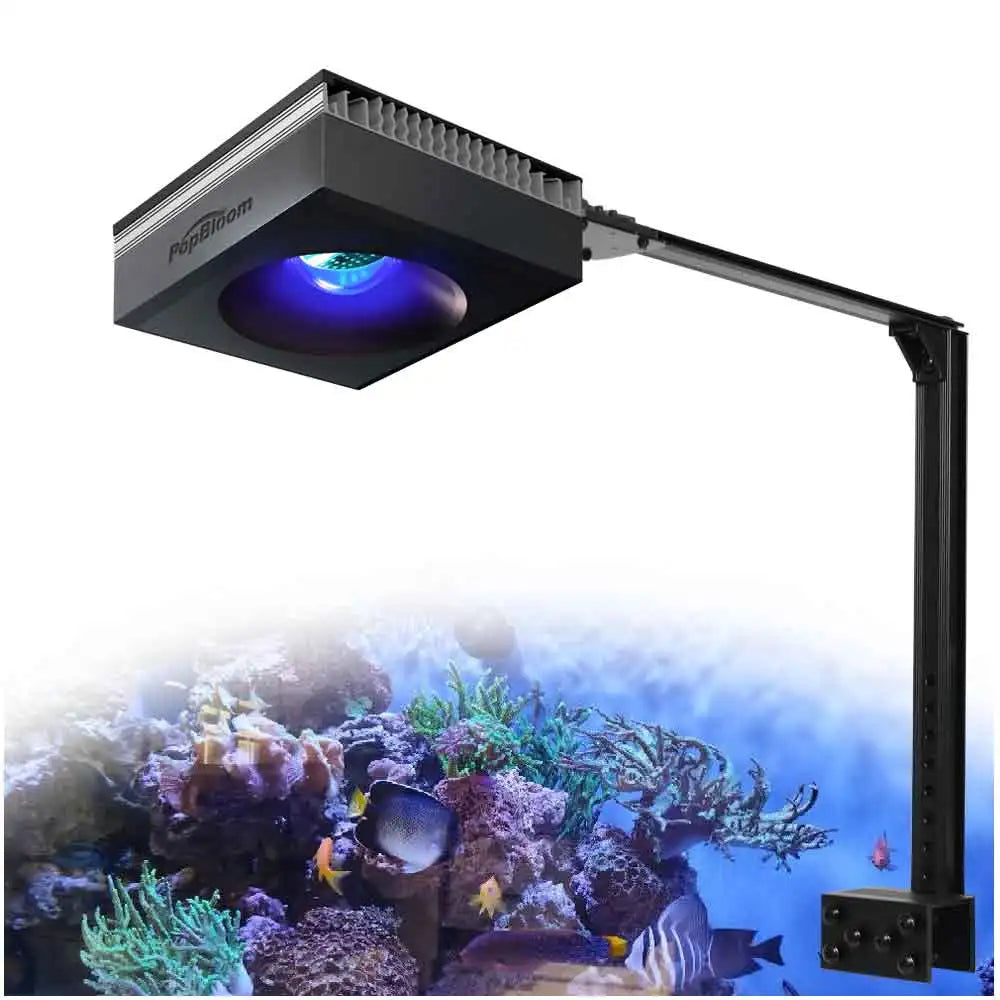 PopBloom RL90/RL180 WiFi Aquarium Light, Lamp for Marine Aquarium, Full Spectrum Aquarium LED Light for Reef Coral SPS/LPS Tank