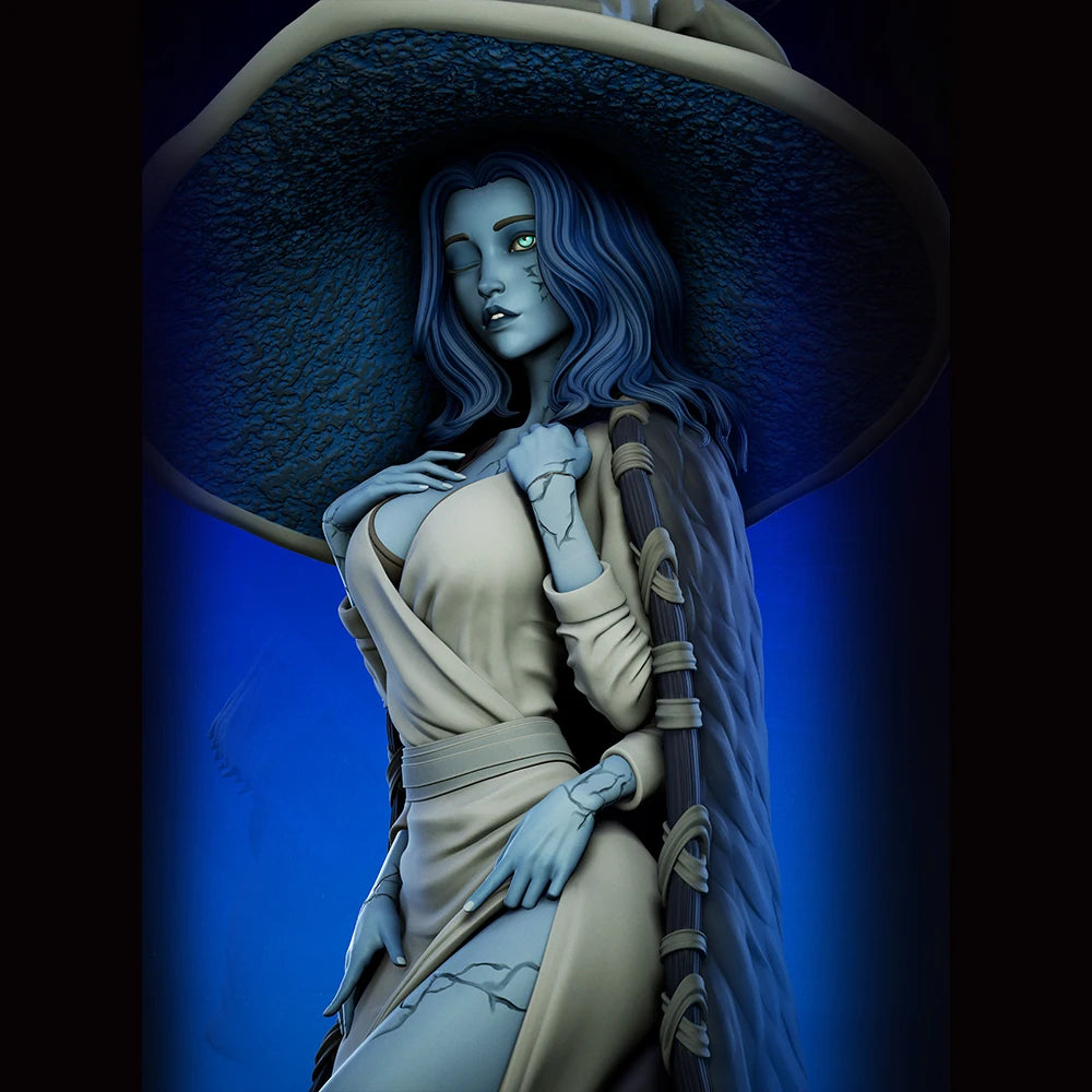1:24 Sexy Magical Princess NSFW 3d Printed Model Resin Unpainted Figure Model Kit Miniature Garage Gk Kits Unassembled Diy Toys
