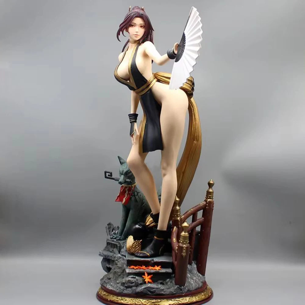 48 cm Shiranui Mai 1/4 Mädchenfigur, japanische Anime-Figur, PVC-Actionfigur, Spielzeugmodellpuppe