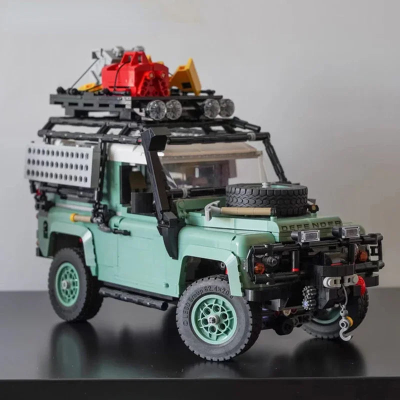 New 2336pcs Home Decoration classic 90 off-road vehicle model building 10317 mechanical assembly boy birthday gift
