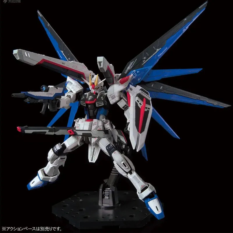 Bandai Original Genuine RG Base Limited 1/144 ZGMF-X10A Freedom Gundam Ver.GCP Anime Model Toys Action Figure Gifts Collectible