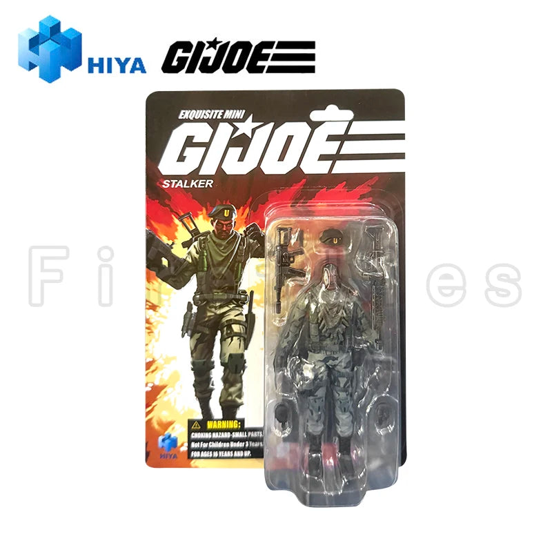 1/18 HIYA Action Figure Exquisite Mini Series G.I.Joe Stalker Anime Collection Model Toy