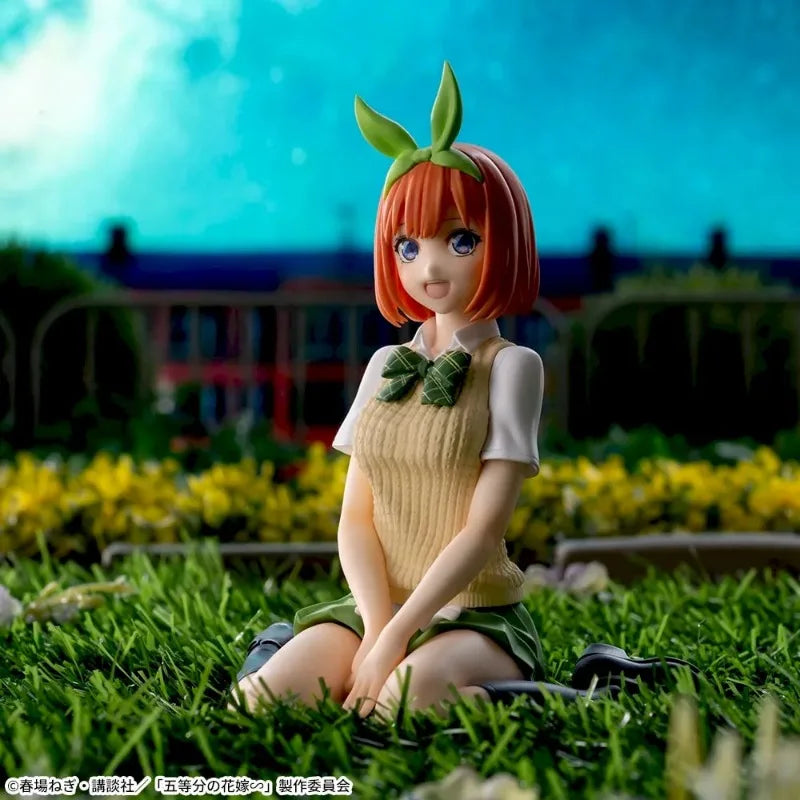 SEGA Genuine Premium The Quintessential Quintuplets Anime Character Nakano Miku Kids Christmas Gift Collection Action Toys Model