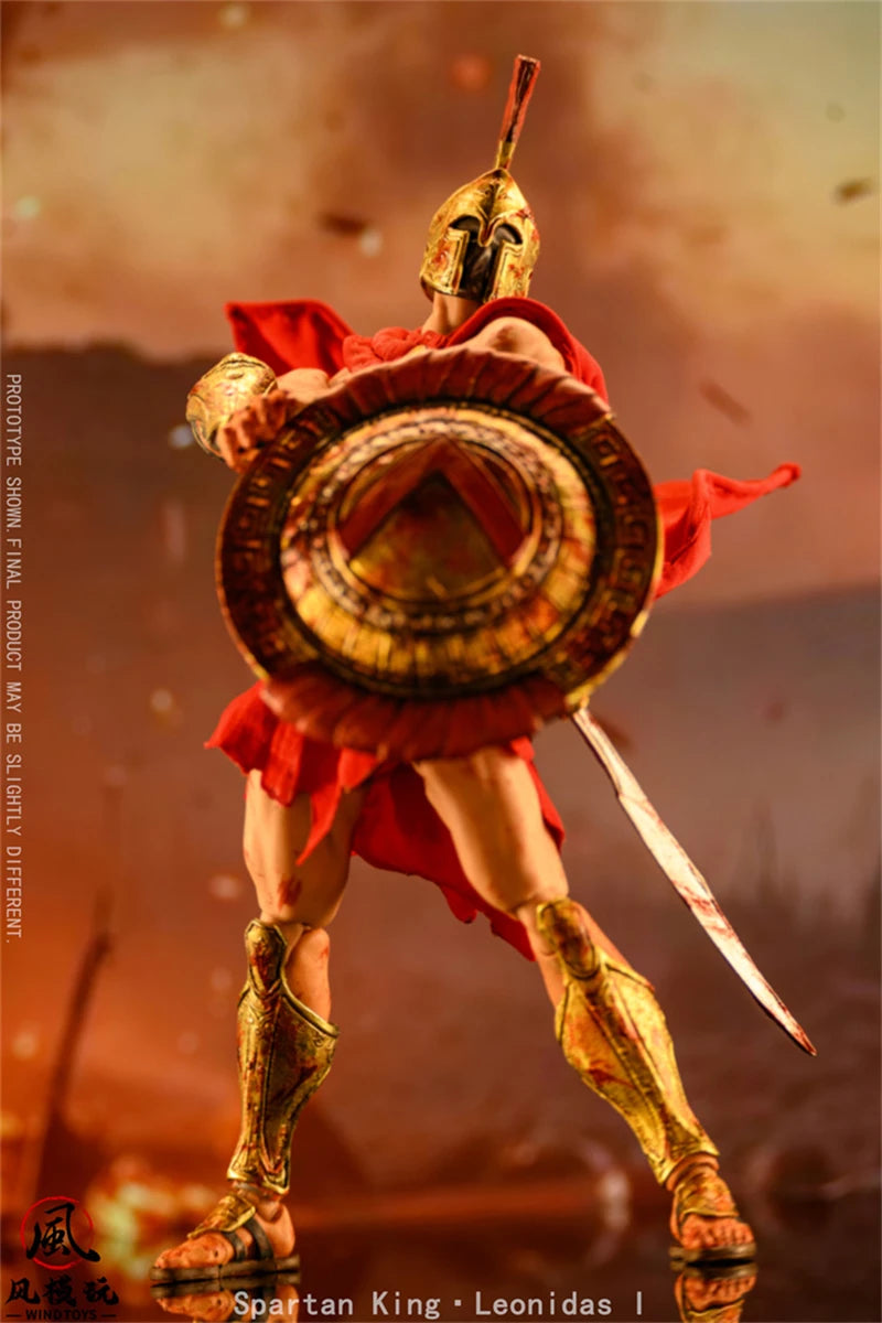 【Pre-Sale】 Wind Toys Spartan King Leonidas 1 FMW004 1/12 Action Model Collectible Figure Toys