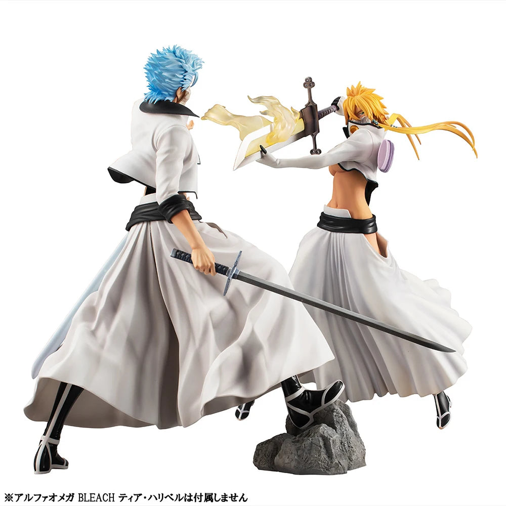 100% Original in Stock MegaHouse G.E.M. Bleach Grimmjow Jaegerjaques Anime Figure Collection Series Model Decoration Garage Kit