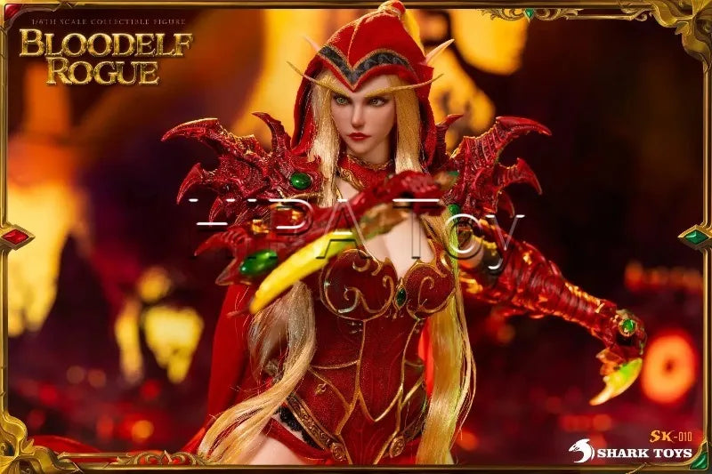 【In stock】HIPA Store SHARK TOYS SK-010 Blood Elf Rogue 1/6 Scale Articulated Female Action Figure Collectible Model Toy Gift