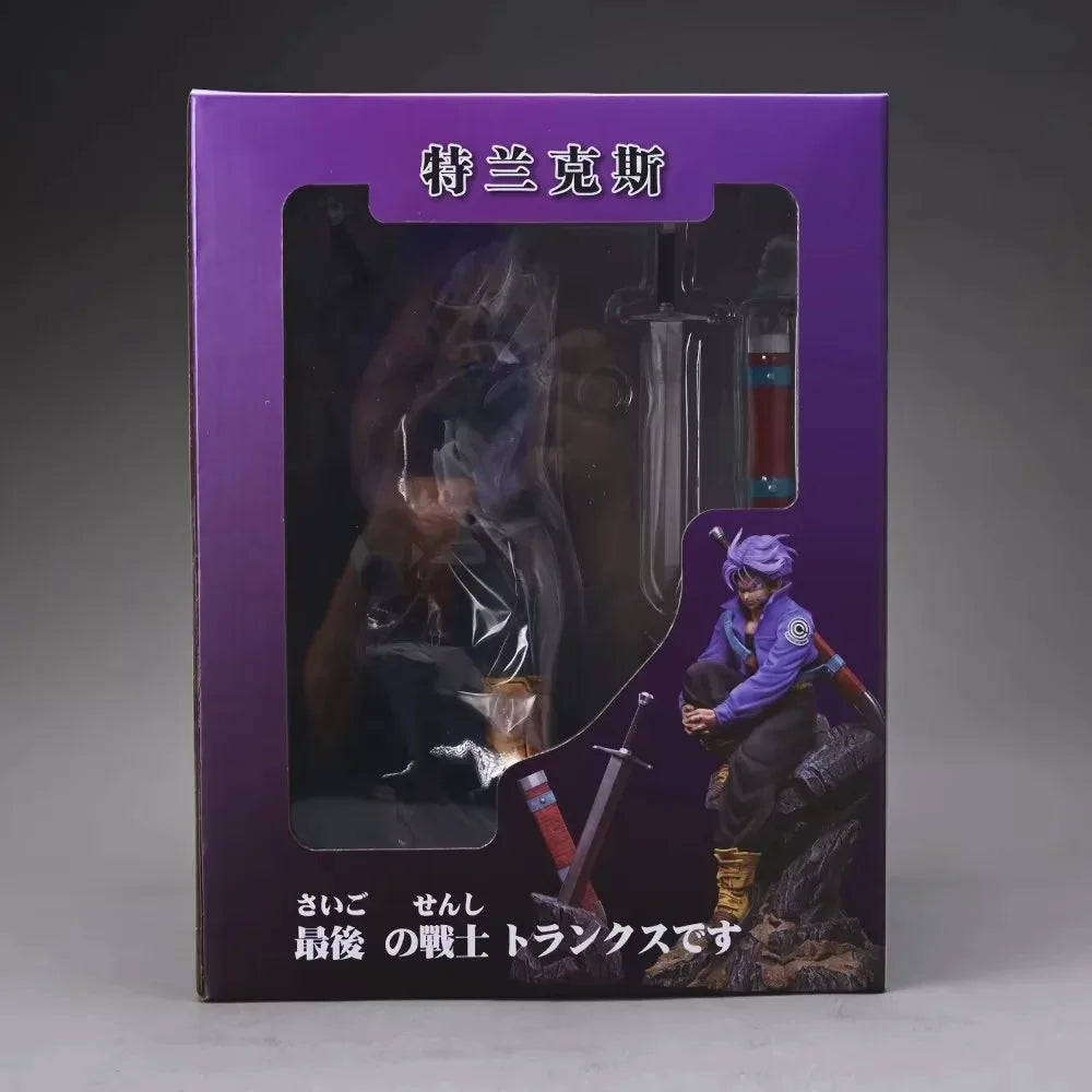 Trunks Figures Dragon Ball Z Last Ranker Torankusu Anime Figure 28cm PVC Exquisite Model Collection Decoration Christmas Gifts
