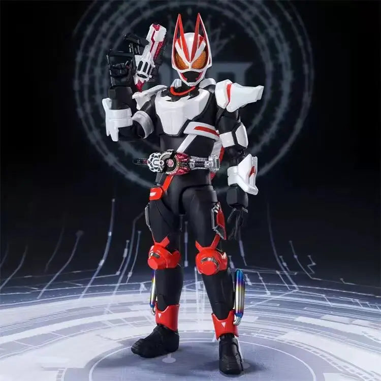SHF Authentic Kamen Rider Geats Movable Action Figure Magnum Form Anime Collection Model For Anime Enthusiasts In Stock