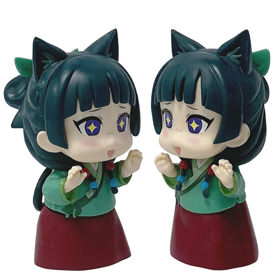 Anime The Apothecary Diaries Figure Q Version 10cm Maomi Action Figural Pvc Model Kawaii Car Decoration Doll Children Toys Gift