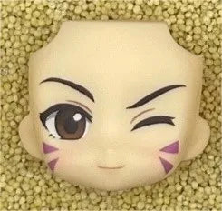 shouwangxianfeng GSC Clay Man Face doll face hair doll accessories