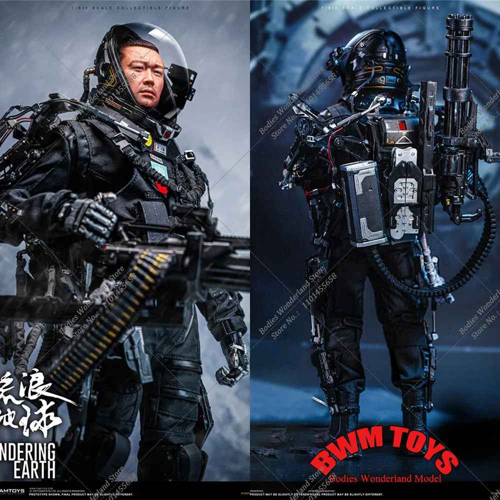 DAMTOYS 1/6 Scale DMS035 The Wandering Earth CN171-11 Rescue Unit Zhang Xiaoqiang Full Set Male Solider Action Figure Model Toys