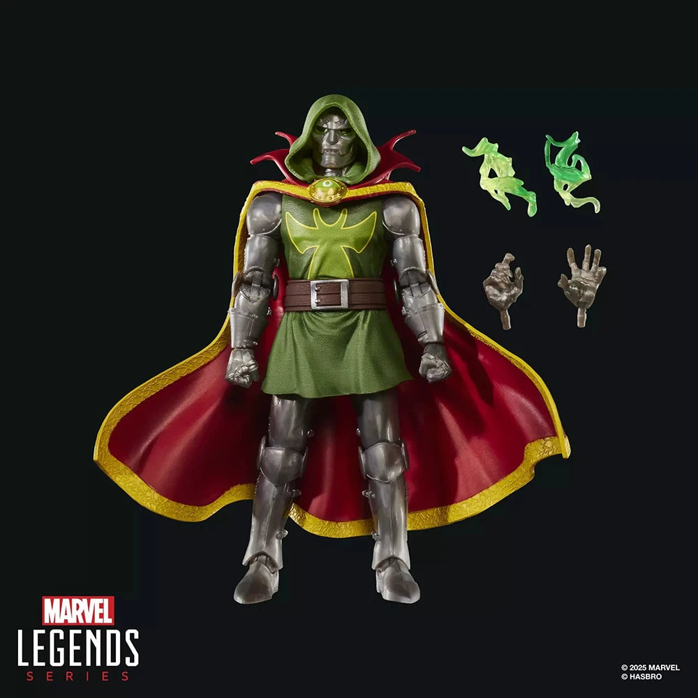Hasbro Marvel Legends Series Fantastic Four Emperor Doom 15CM Action Figure Collection Original Toys Model Ornament Gifts