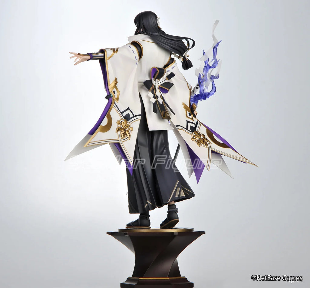 【SF】In Stock Original WINGS INC Onmyoji Onikiri Frostwind White Hibiscus 1/7 Scale Figures Model Animation Collection