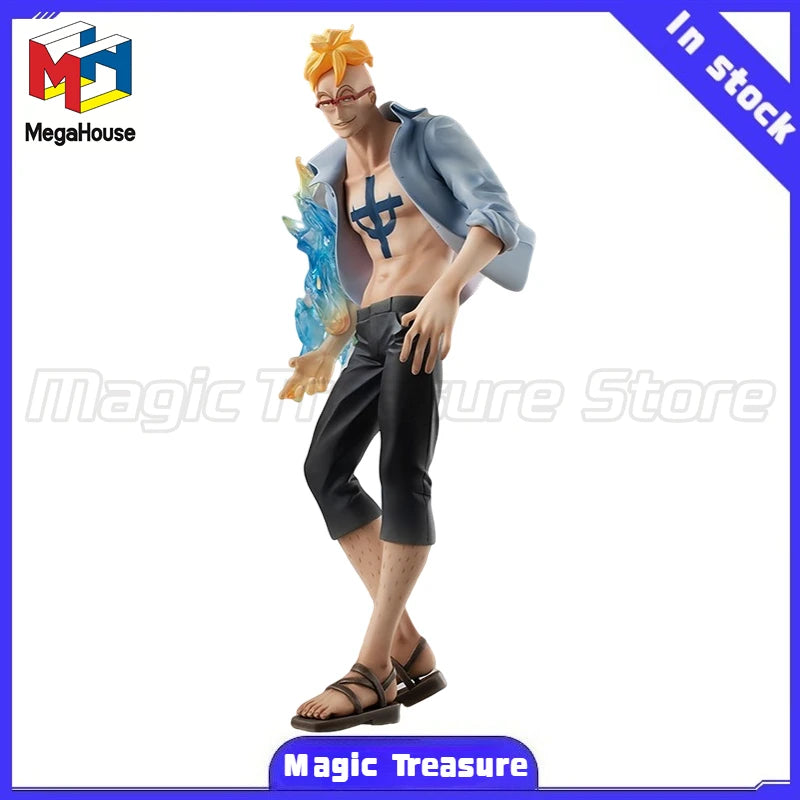 【MT】Original MegaHouse POP Limited Edition ONE PIECE Marco 1/8 Scale Figure Toy Collection Ornament