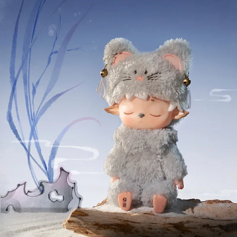 Heyone MIMI-Leisurely Elf Series Vinyl Face Blind Box Toys Kawaii Anime Action Figure Caixa Caja Surprise Mystery Box Dolls Girl