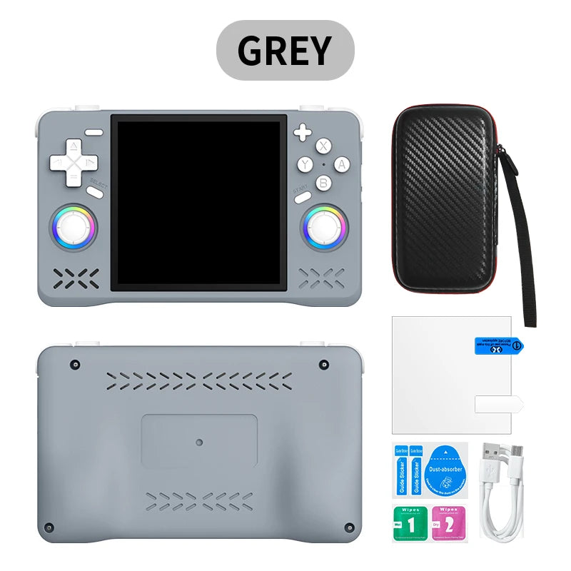 Newest XF40H Retro Handheld Game Console Linux 4.0'' IPS Screen Supports  WiFi Glowing Rocker Portable Pocket Video Games Player