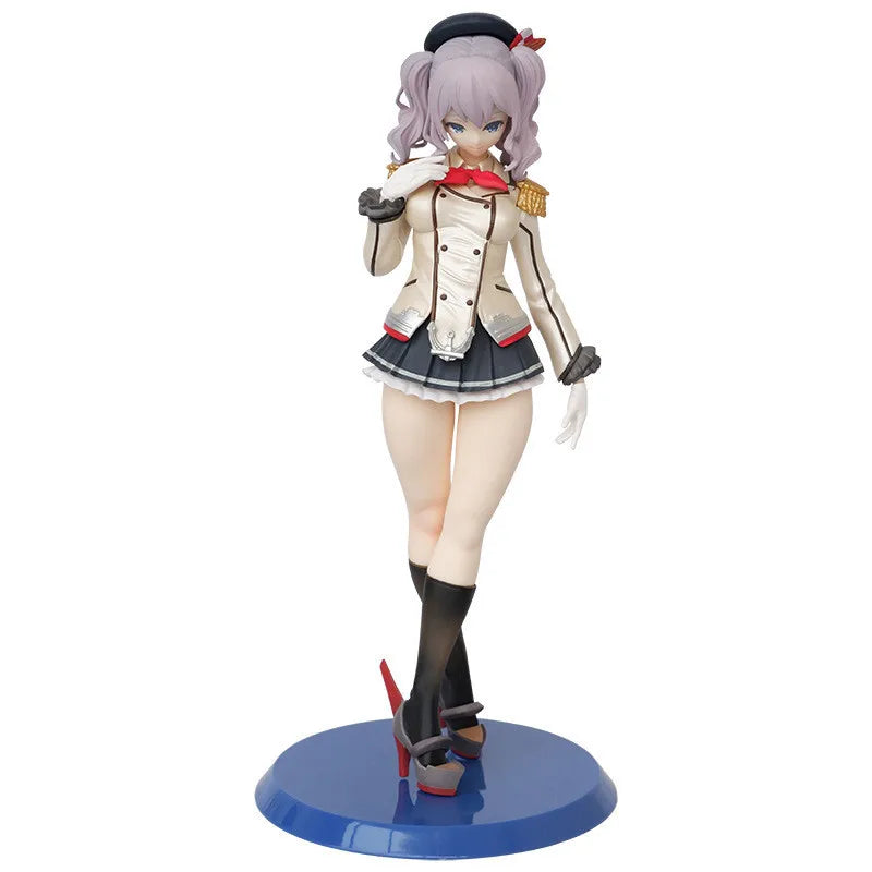 24CM Kantai Collection Figure Kan Colle Kashima Hibiki Azur Lane Anime Girl PVC екшън фигурка играчка игра статуя модел кукла