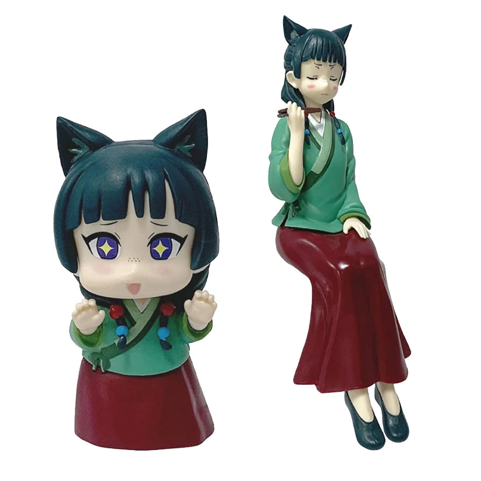 17CM Anime The Apothecary Diaries Figure Maomi Action Figural Pvc Model Kawaii Car Decoration Doll Children Toys Christmas Gifts