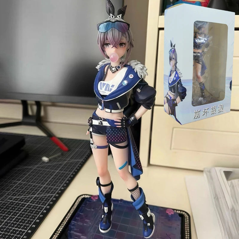 27cm Honkai Star Rail Firefly Sexy Anime Girl Figure Huang Quan/Acheron Action Figure Jingliu/Kafka/Silver Wolf Figure Model Toy
