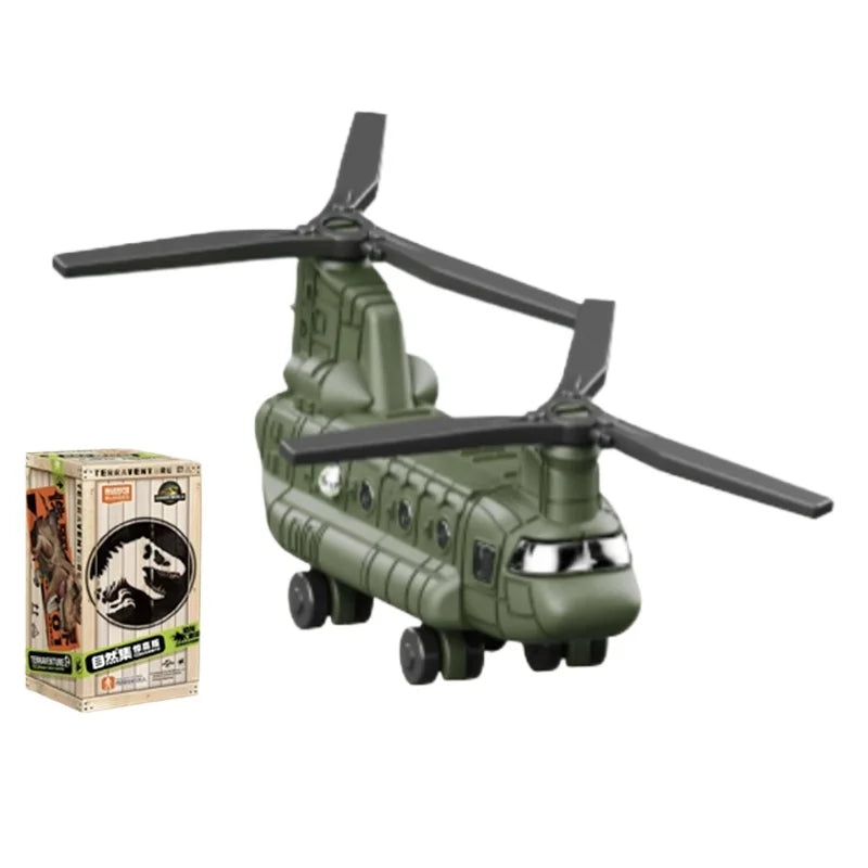 Original Blokees Jurassic World Terraventure Series Vol.1 Blind Box Action Figures Tyrannosaurus Peripheral Collection Boy Gift