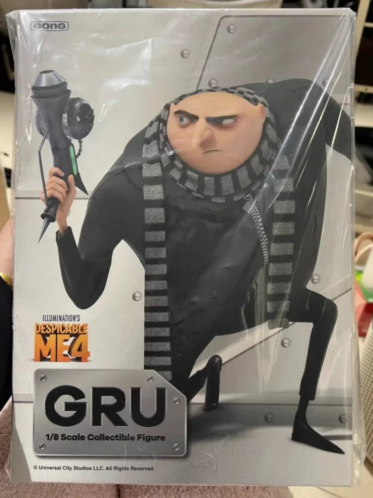 2025 New In Stock Original GONG Despicable Me 4 Gru 1/8 Anime Figurine Joint  Action Figure Model Desktop Decor Gifts Toys