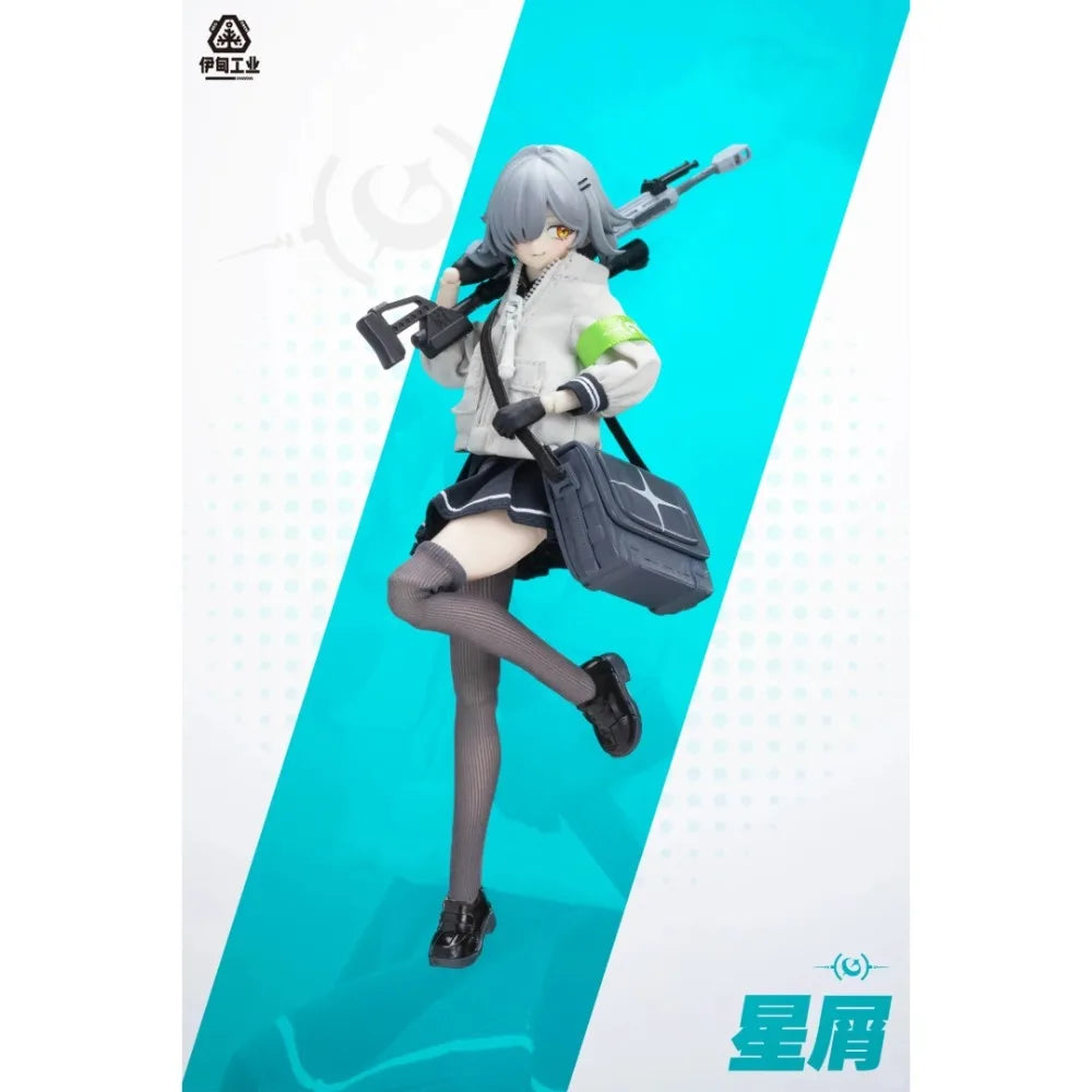 Neo Eden Toys Black Iron Rest Series 1/12 Bjd Blind Box Mecha Musume Doll Kawaii Action Anime Figure Mystery Box Toys Gift