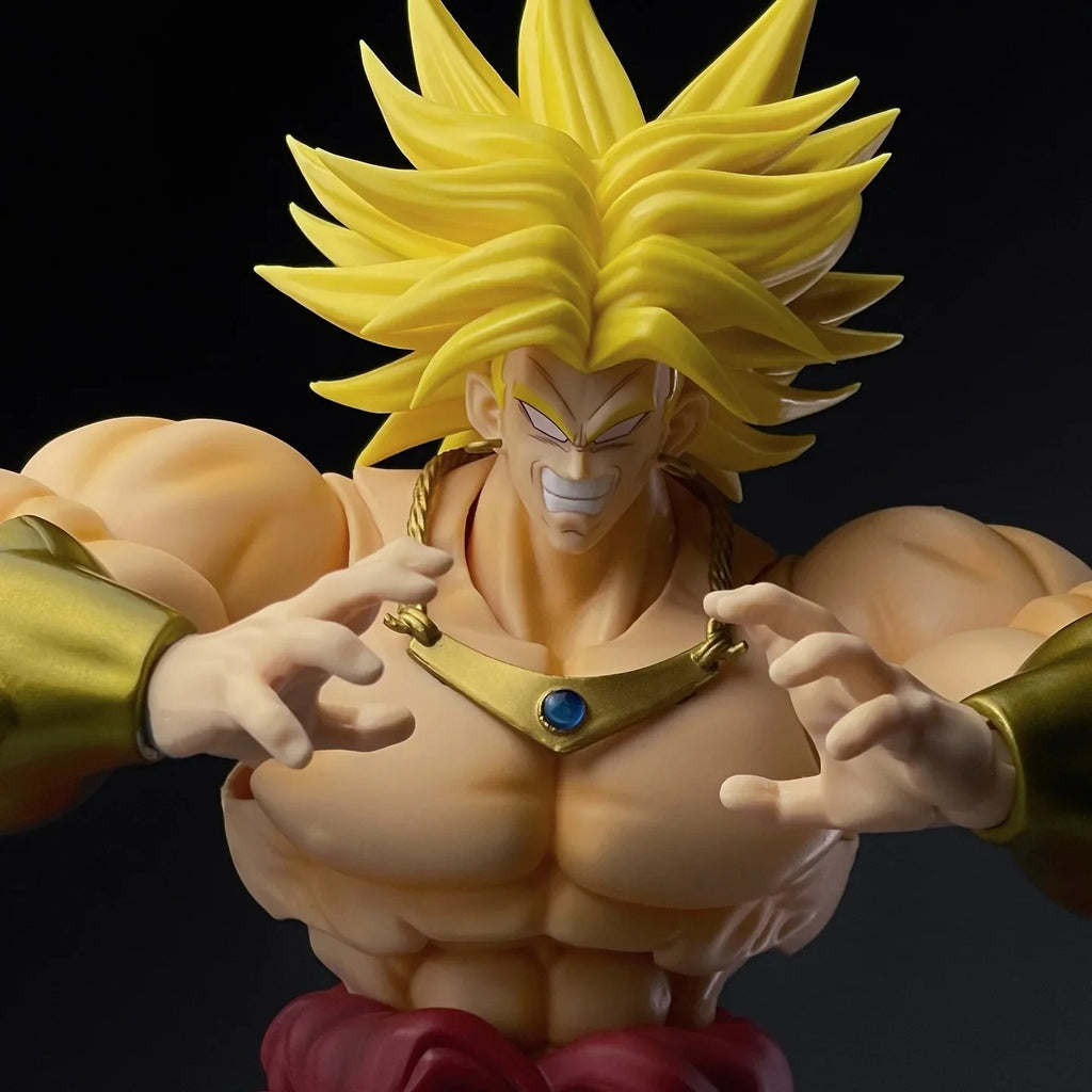 ZT Studio Figure Dragon Ball SSJ3 Broly Figurine SHF Large Special Effects Accessories Kit Action Figure Collectible Model Toy