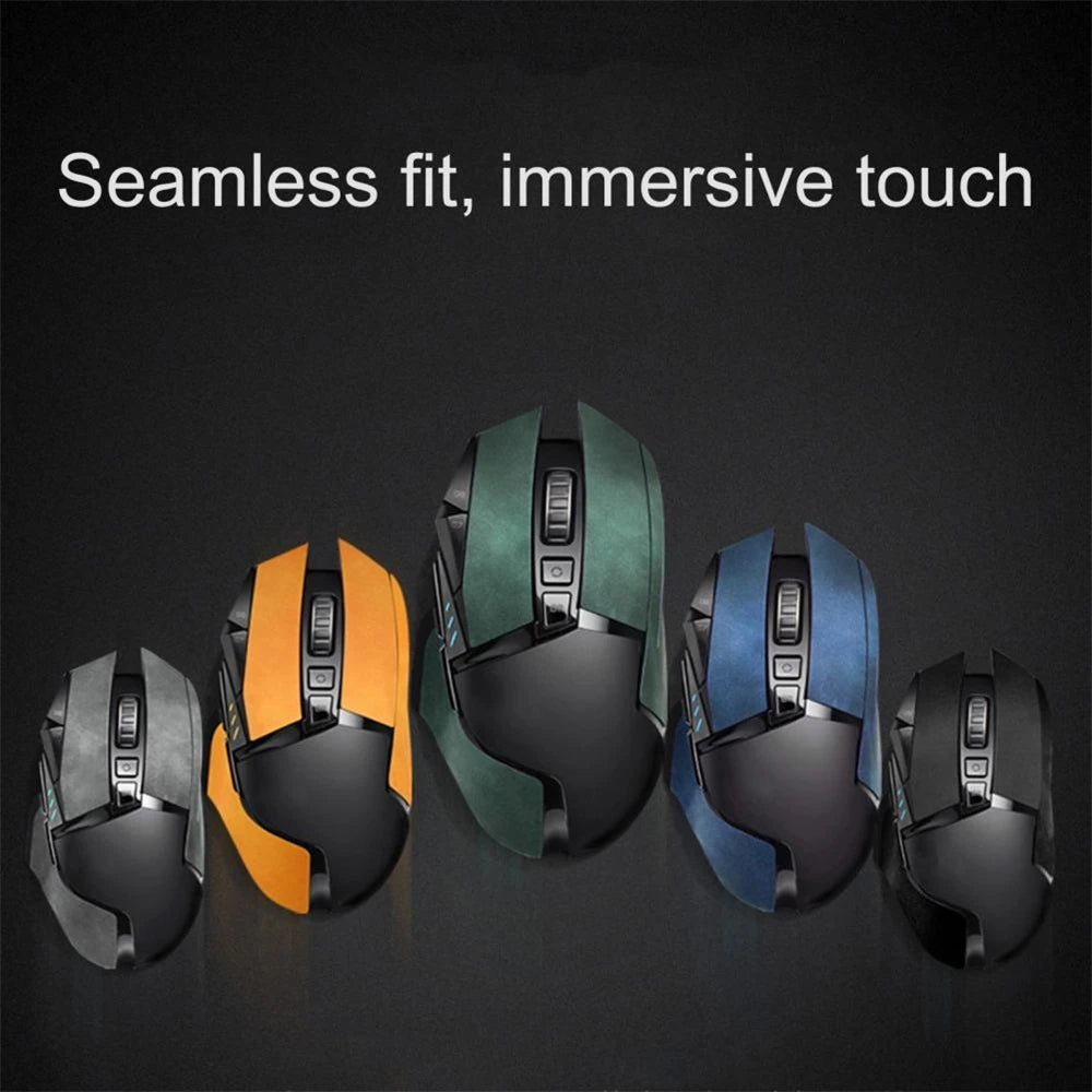 Mouse Anti-slip Grip Tape for Logitech G502 Micro Fiber Leather Sticker Ultra-thin Comfortable Sweat Resistant