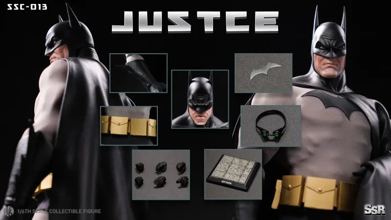 SSR Original Toys SSC-013 SSC-014 1/6 Justice Knight, Righteous Savior, Batman, Superman, Anime Collectible Action Figure Toys